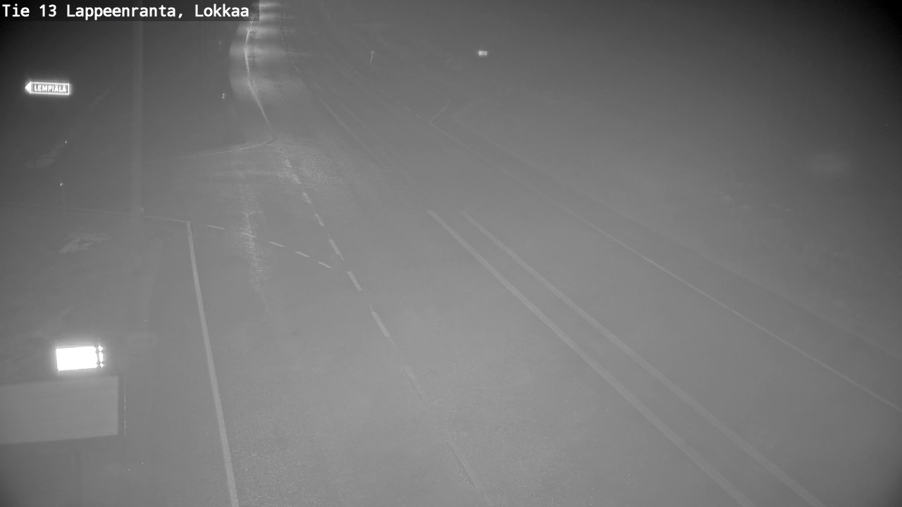 Kelikamerat Kuva Tie 13 Lokkaan suora, Lappeenranta, Etelä-Karjala