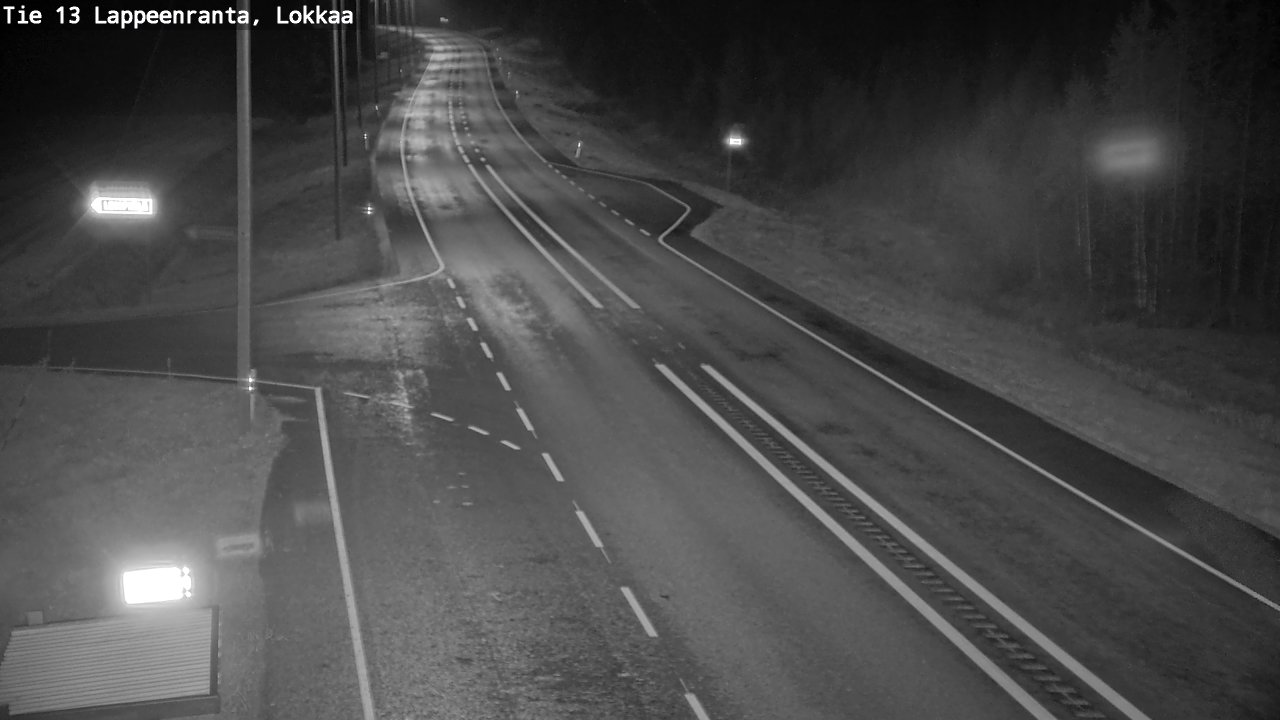Kelikamerat Kuva Tie 13 Lokkaan suora, Lappeenranta, Etelä-Karjala