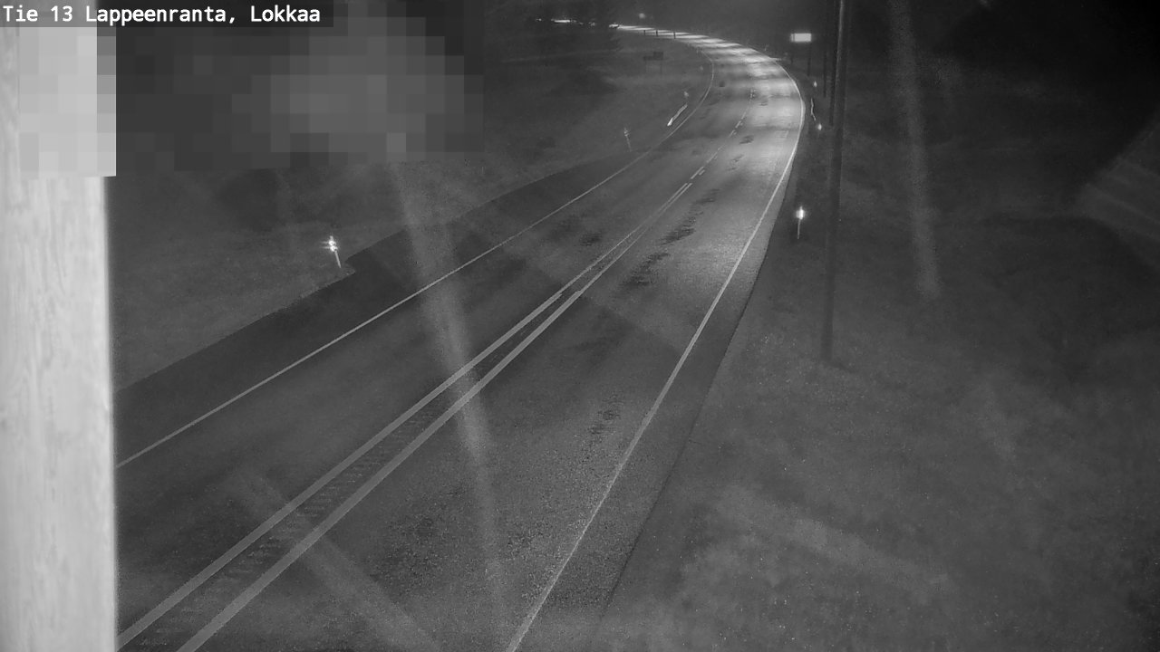 Kelikamerat Kuva Tie 13 Lokkaan suora, Lappeenranta, Etelä-Karjala