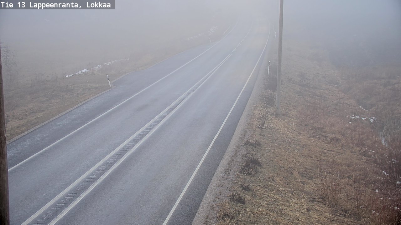 Kelikamerat Kuva Tie 13 Lokkaan suora, Lappeenranta, Etelä-Karjala