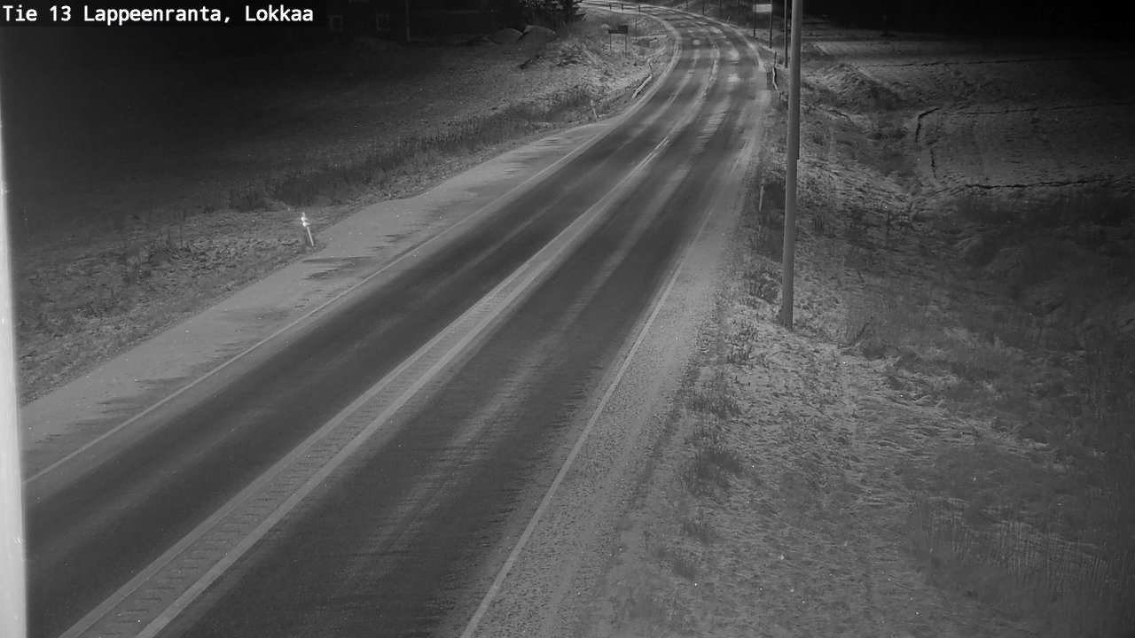Kelikamerat Kuva Tie 13 Lokkaan suora, Lappeenranta, Etelä-Karjala
