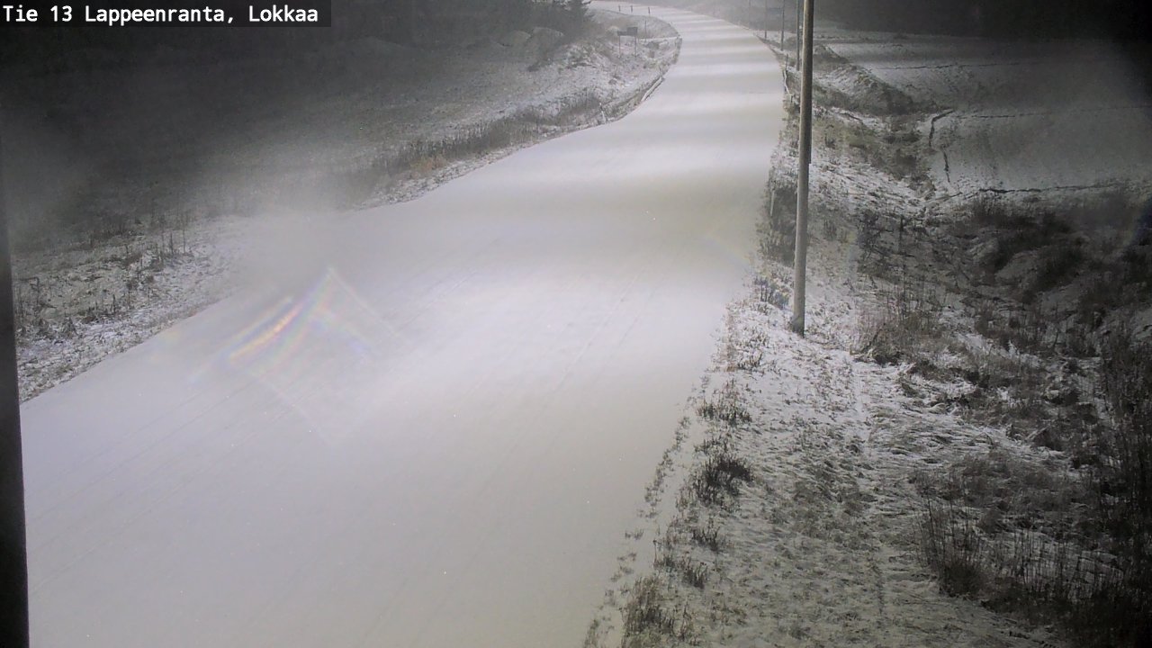 Kelikamerat Kuva Tie 13 Lokkaan suora, Lappeenranta, Etelä-Karjala