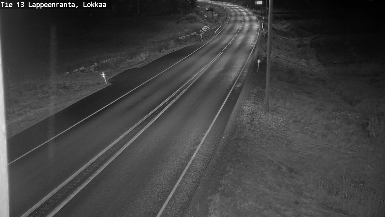 Kelikamerat Kuva Tie 13 Lokkaan suora, Lappeenranta, Etelä-Karjala