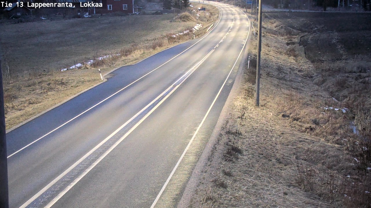 Kelikamerat Kuva Tie 13 Lokkaan suora, Lappeenranta, Etelä-Karjala