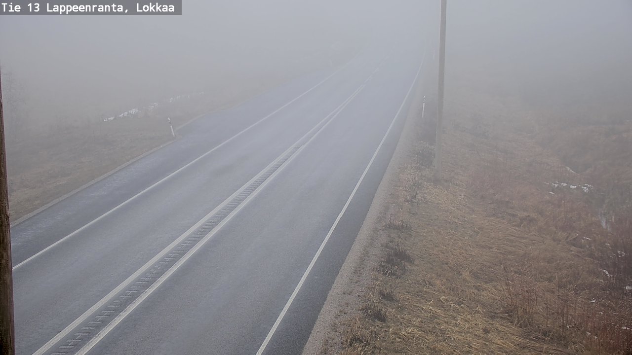 Kelikamerat Kuva Tie 13 Lokkaan suora, Lappeenranta, Etelä-Karjala