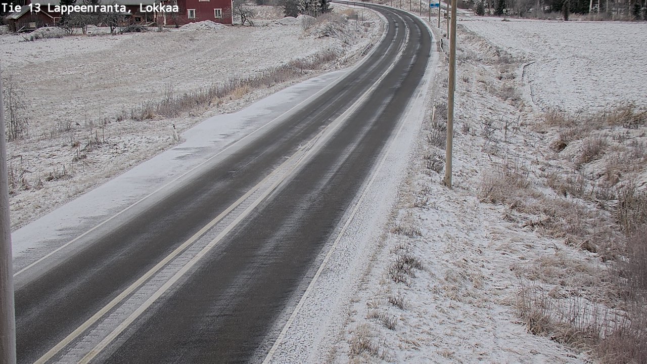 Kelikamerat Kuva Tie 13 Lokkaan suora, Lappeenranta, Etelä-Karjala