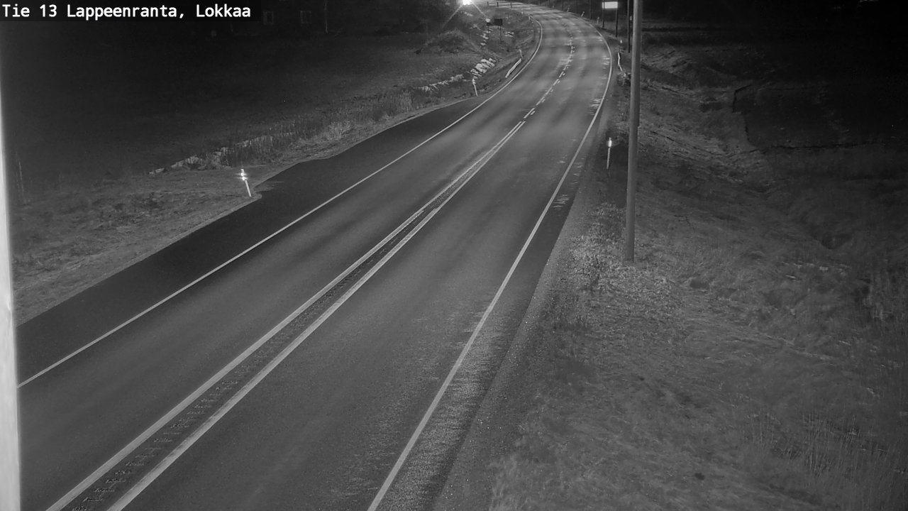 Kelikamerat Kuva Tie 13 Lokkaan suora, Lappeenranta, Etelä-Karjala
