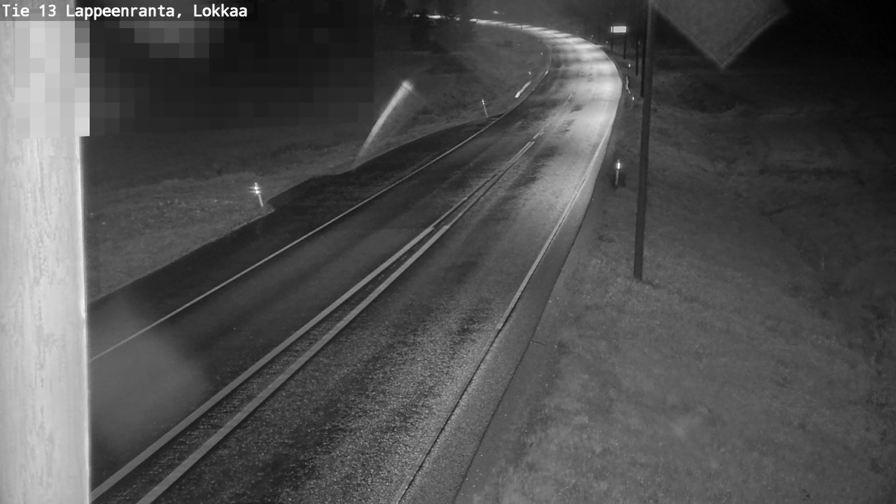 Kelikamerat Kuva Tie 13 Lokkaan suora, Lappeenranta, Etelä-Karjala