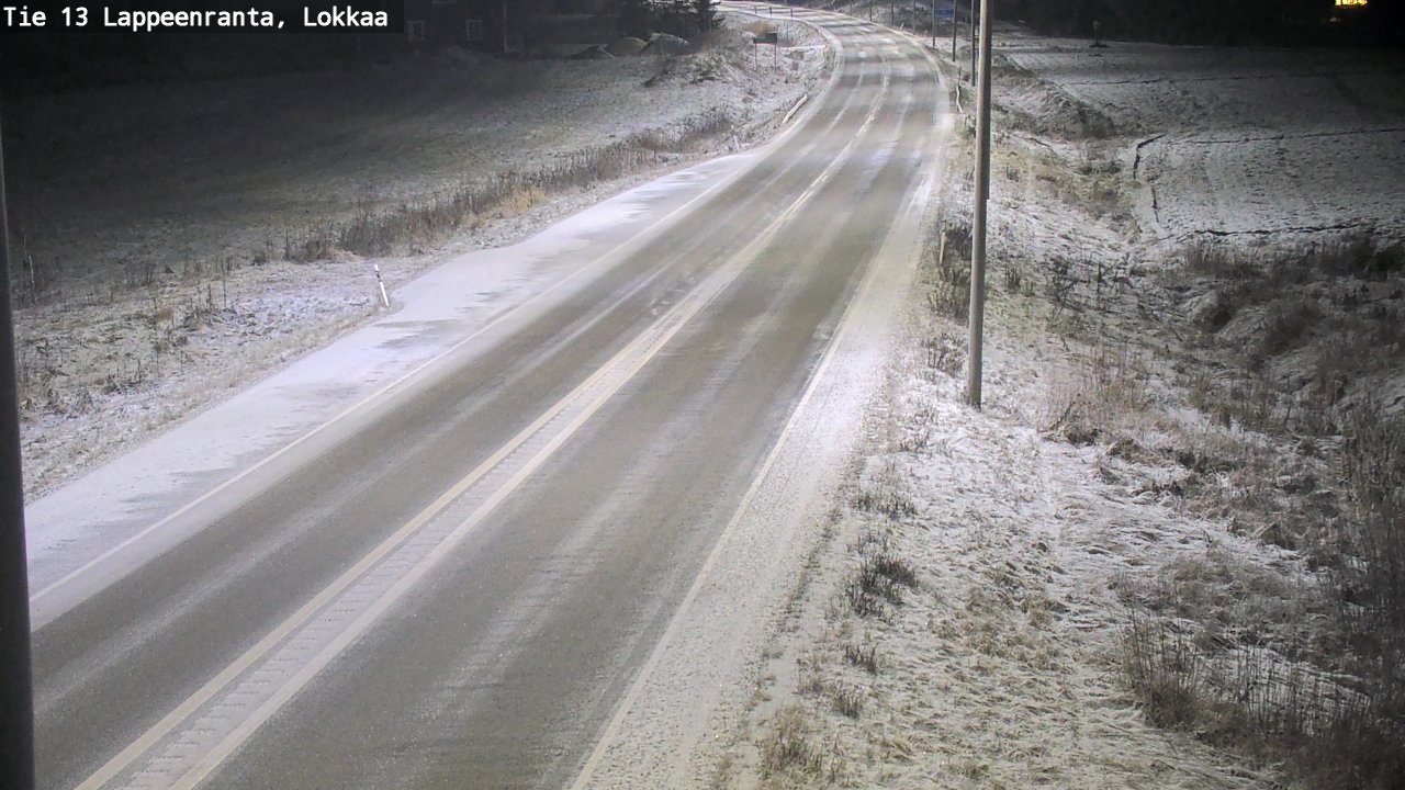 Kelikamerat Kuva Tie 13 Lokkaan suora, Lappeenranta, Etelä-Karjala