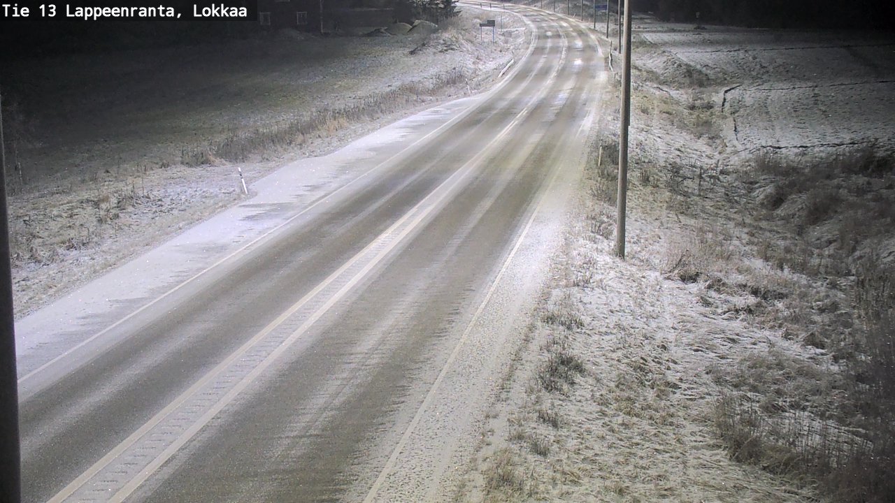Kelikamerat Kuva Tie 13 Lokkaan suora, Lappeenranta, Etelä-Karjala