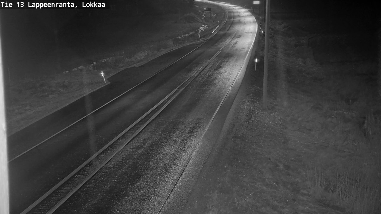 Kelikamerat Kuva Tie 13 Lokkaan suora, Lappeenranta, Etelä-Karjala