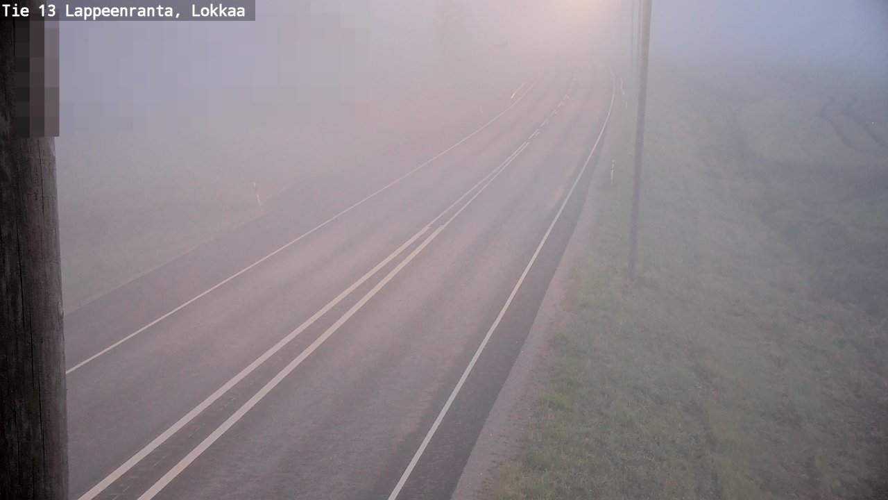 Kelikamerat Kuva Tie 13 Lokkaan suora, Lappeenranta, Etelä-Karjala