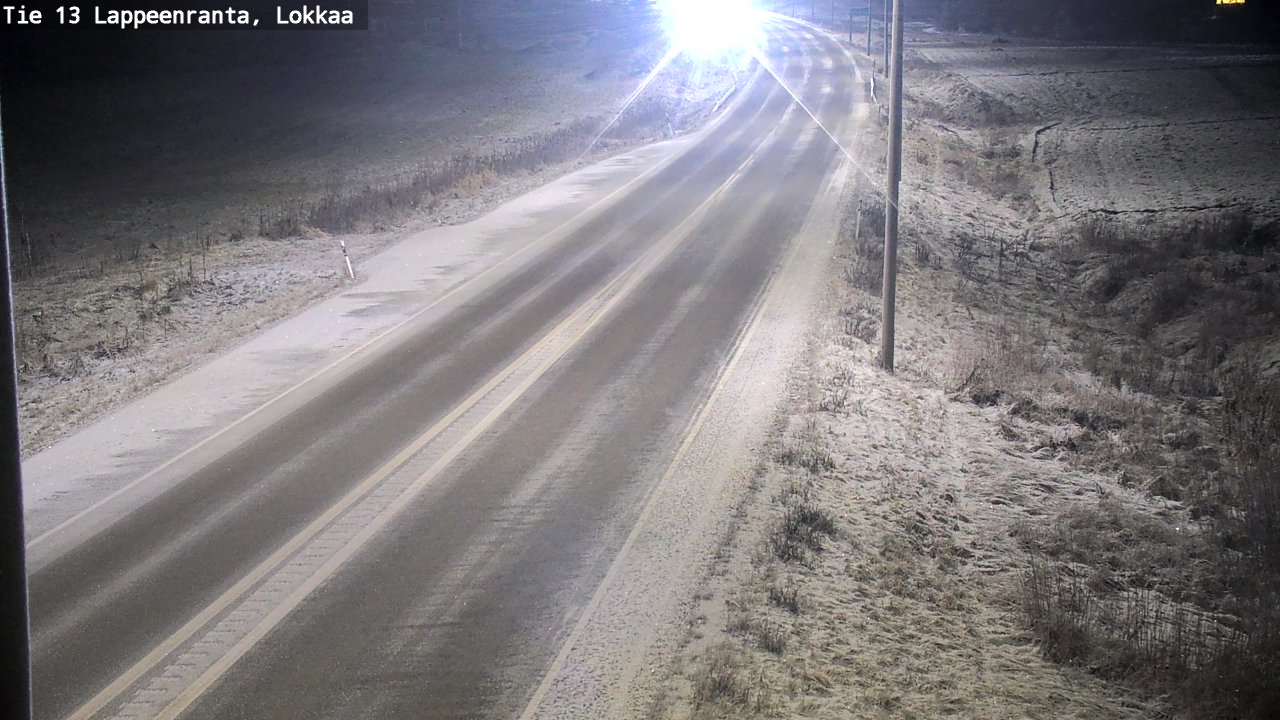 Kelikamerat Kuva Tie 13 Lokkaan suora, Lappeenranta, Etelä-Karjala