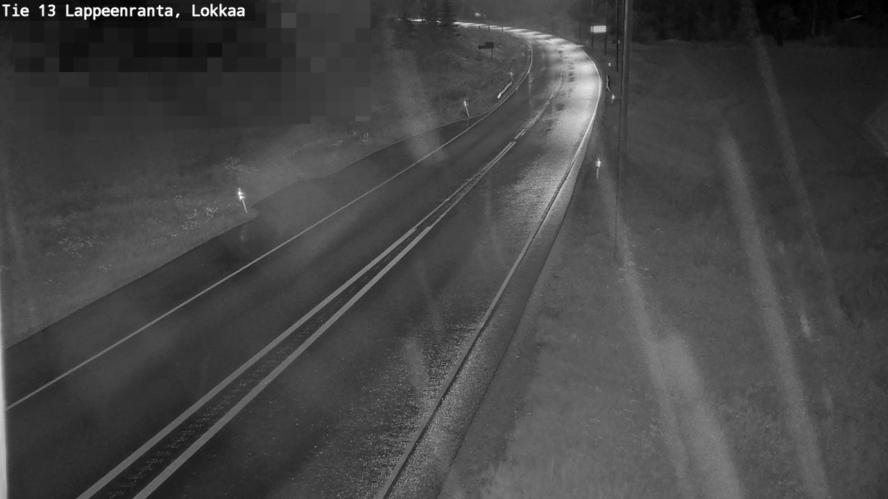Kelikamerat Kuva Tie 13 Lokkaan suora, Lappeenranta, Etelä-Karjala