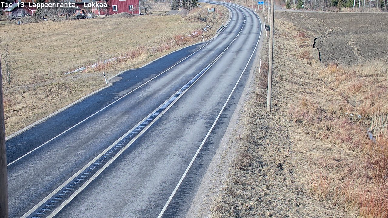 Kelikamerat Kuva Tie 13 Lokkaan suora, Lappeenranta, Etelä-Karjala