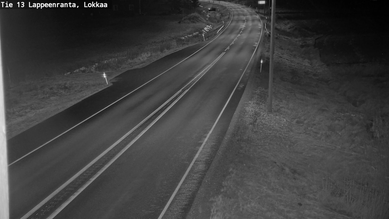 Kelikamerat Kuva Tie 13 Lokkaan suora, Lappeenranta, Etelä-Karjala