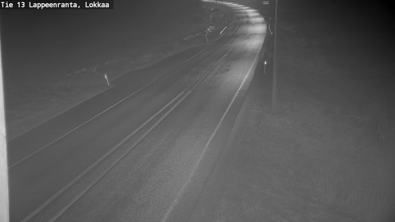 Kelikamerat Kuva Tie 13 Lokkaan suora, Lappeenranta, Etelä-Karjala