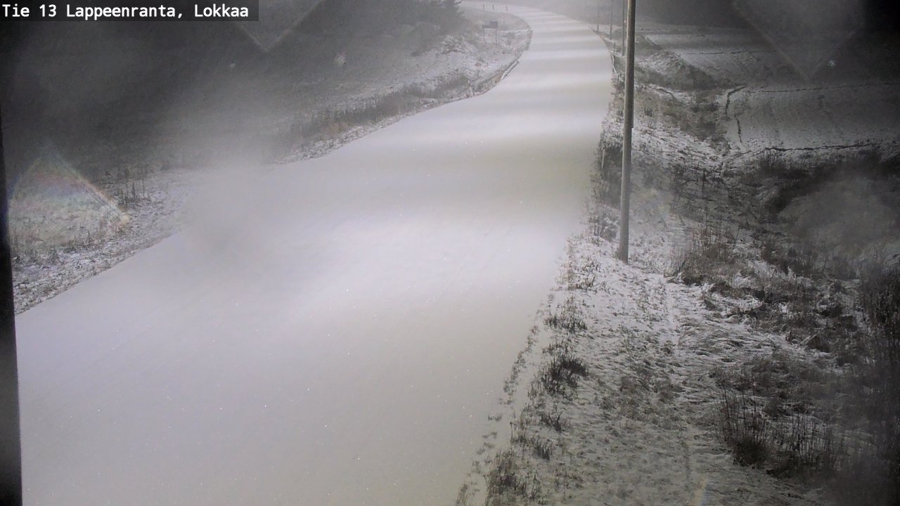 Kelikamerat Kuva Tie 13 Lokkaan suora, Lappeenranta, Etelä-Karjala