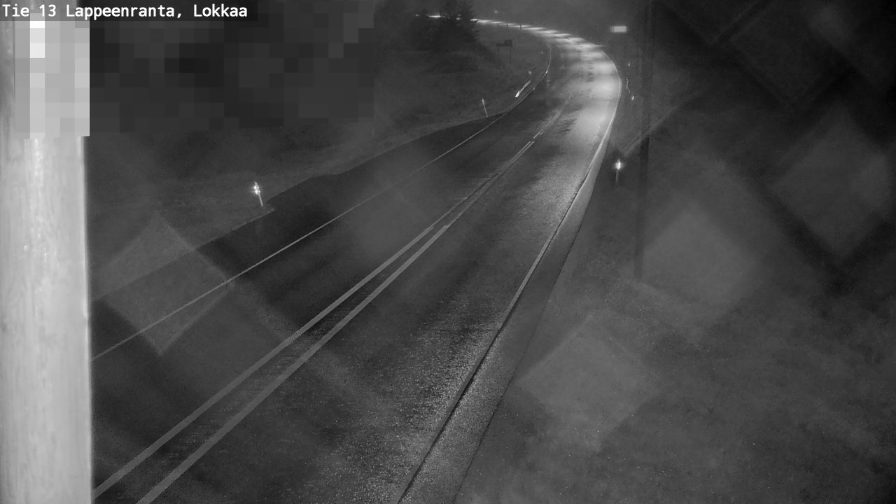 Kelikamerat Kuva Tie 13 Lokkaan suora, Lappeenranta, Etelä-Karjala