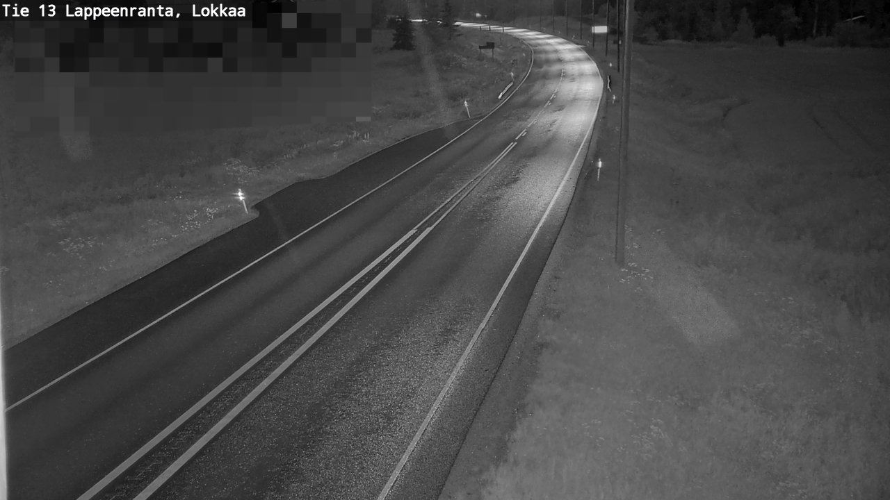 Kelikamerat Kuva Tie 13 Lokkaan suora, Lappeenranta, Etelä-Karjala