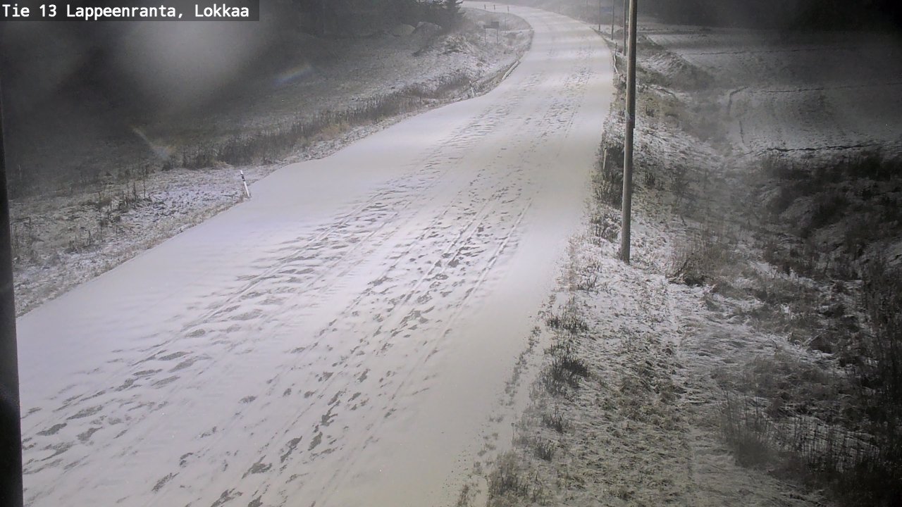 Kelikamerat Kuva Tie 13 Lokkaan suora, Lappeenranta, Etelä-Karjala