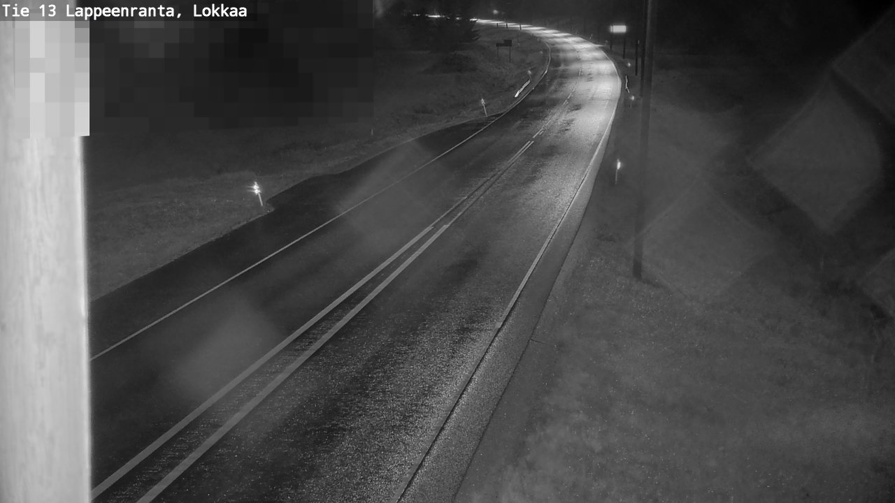 Kelikamerat Kuva Tie 13 Lokkaan suora, Lappeenranta, Etelä-Karjala