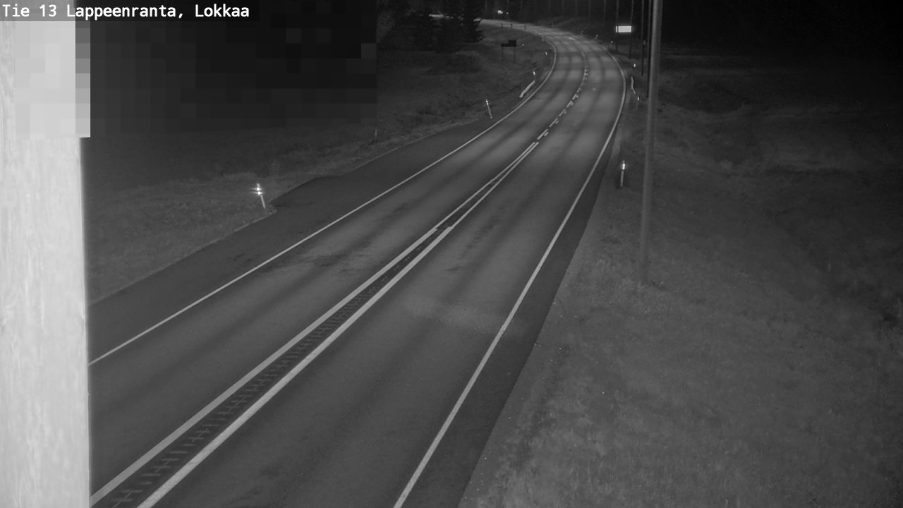 Kelikamerat Kuva Tie 13 Lokkaan suora, Lappeenranta, Etelä-Karjala