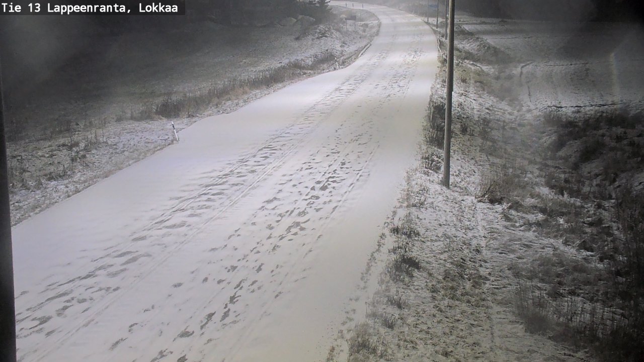 Kelikamerat Kuva Tie 13 Lokkaan suora, Lappeenranta, Etelä-Karjala