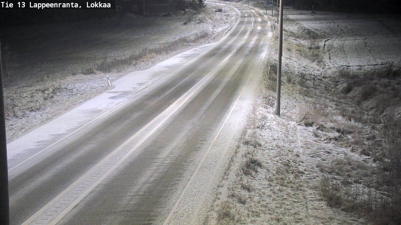 Kelikamerat Kuva Tie 13 Lokkaan suora, Lappeenranta, Etelä-Karjala