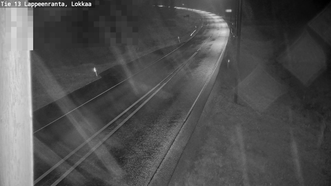 Kelikamerat Kuva Tie 13 Lokkaan suora, Lappeenranta, Etelä-Karjala