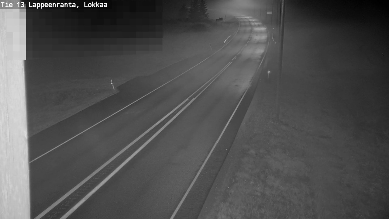 Kelikamerat Kuva Tie 13 Lokkaan suora, Lappeenranta, Etelä-Karjala