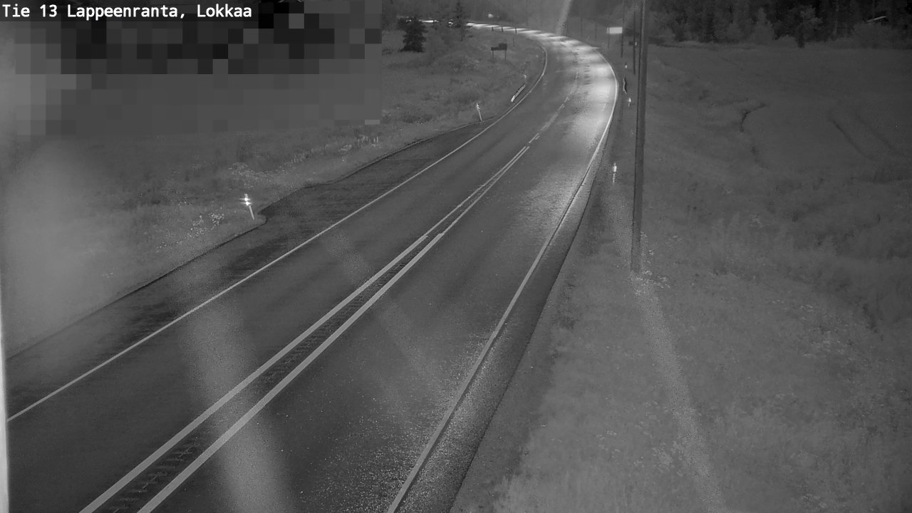 Kelikamerat Kuva Tie 13 Lokkaan suora, Lappeenranta, Etelä-Karjala
