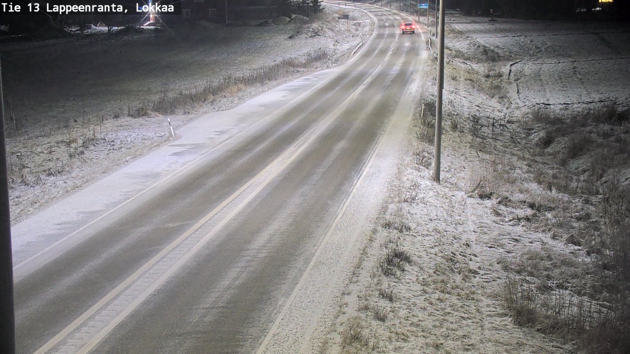 Kelikamerat Kuva Tie 13 Lokkaan suora, Lappeenranta, Etelä-Karjala