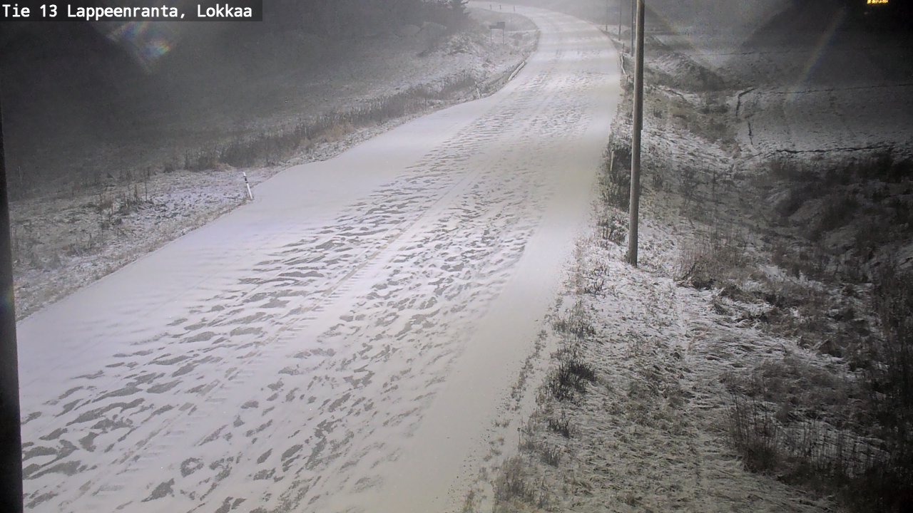 Kelikamerat Kuva Tie 13 Lokkaan suora, Lappeenranta, Etelä-Karjala