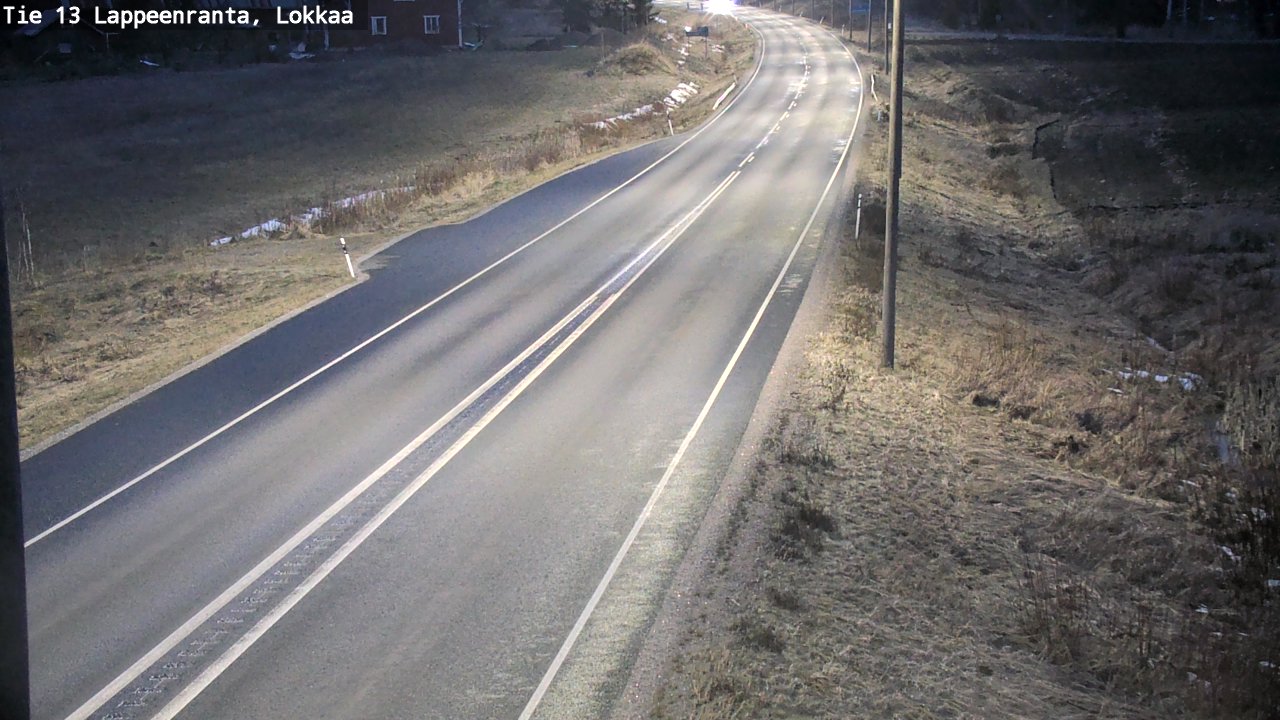 Kelikamerat Kuva Tie 13 Lokkaan suora, Lappeenranta, Etelä-Karjala
