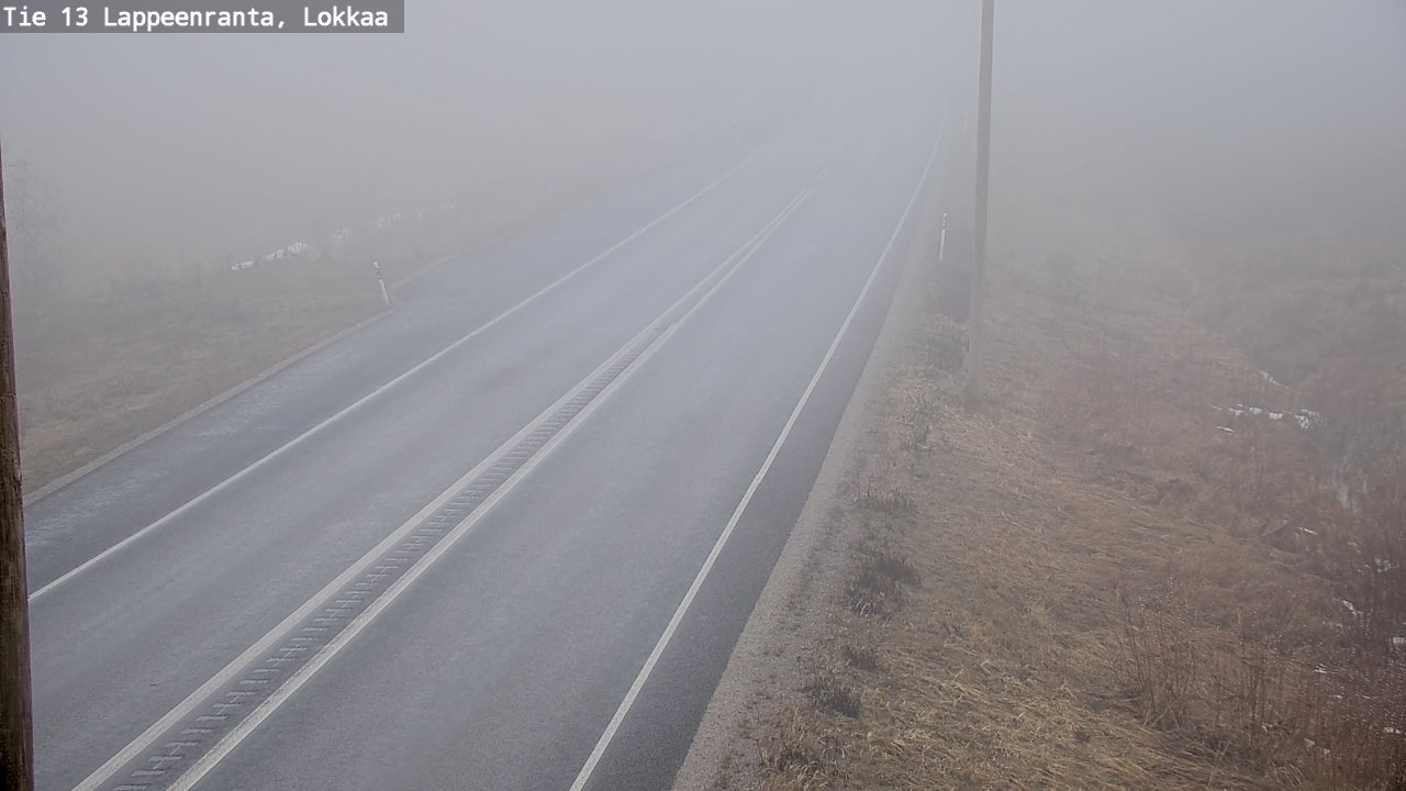 Kelikamerat Kuva Tie 13 Lokkaan suora, Lappeenranta, Etelä-Karjala