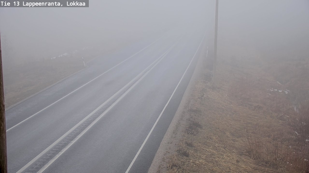Kelikamerat Kuva Tie 13 Lokkaan suora, Lappeenranta, Etelä-Karjala