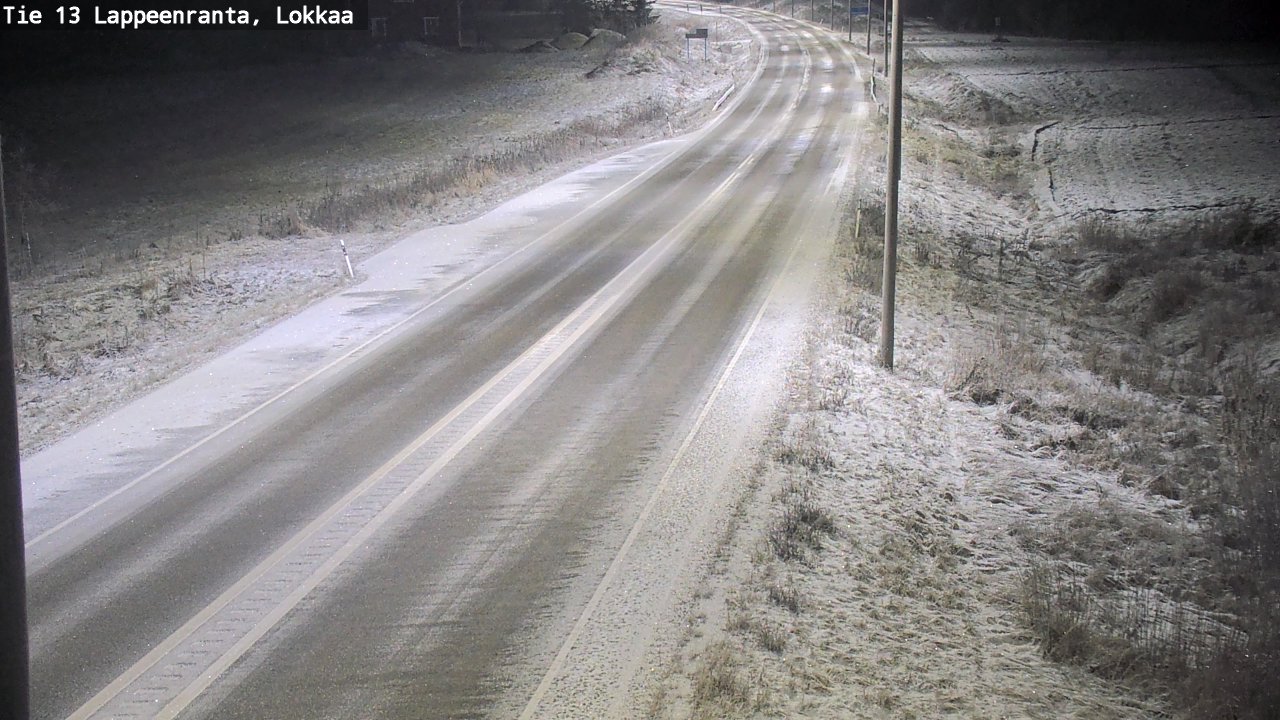 Kelikamerat Kuva Tie 13 Lokkaan suora, Lappeenranta, Etelä-Karjala