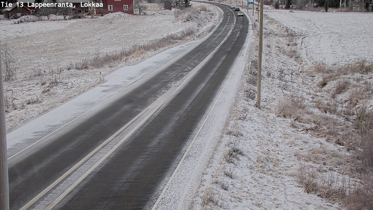 Kelikamerat Kuva Tie 13 Lokkaan suora, Lappeenranta, Etelä-Karjala