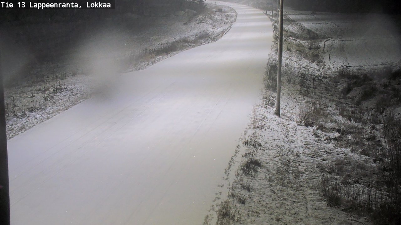 Kelikamerat Kuva Tie 13 Lokkaan suora, Lappeenranta, Etelä-Karjala