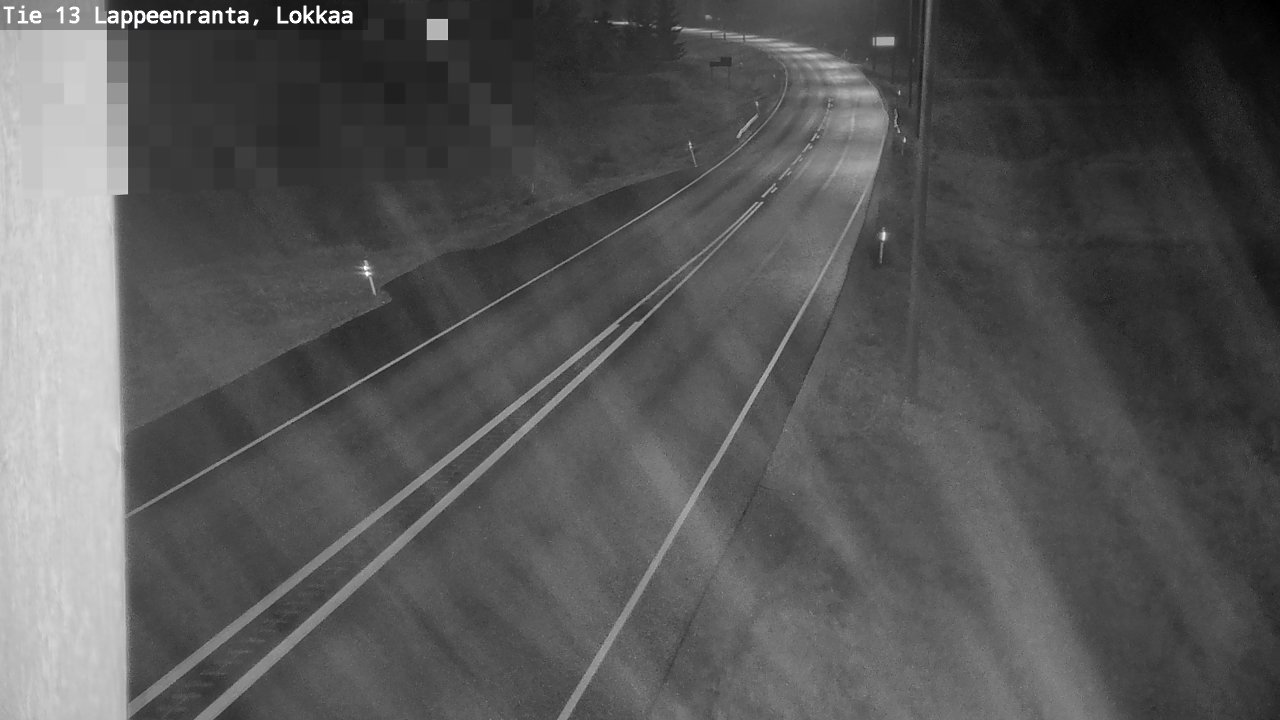 Kelikamerat Kuva Tie 13 Lokkaan suora, Lappeenranta, Etelä-Karjala
