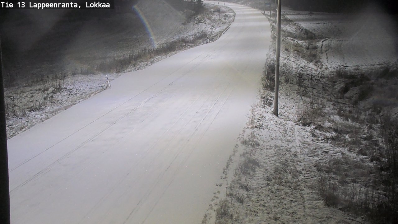 Kelikamerat Kuva Tie 13 Lokkaan suora, Lappeenranta, Etelä-Karjala