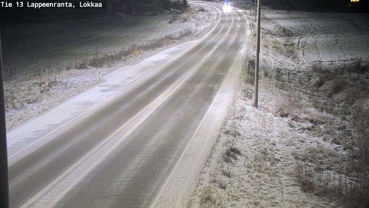 Kelikamerat Kuva Tie 13 Lokkaan suora, Lappeenranta, Etelä-Karjala