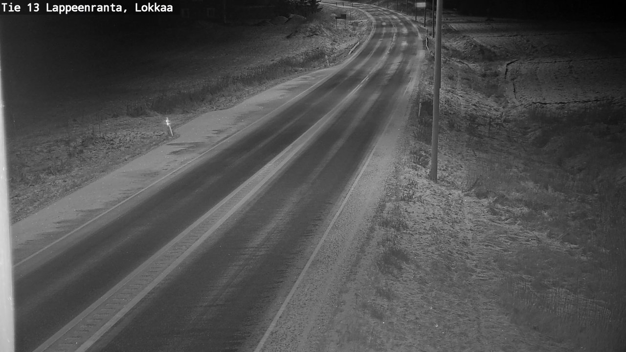 Kelikamerat Kuva Tie 13 Lokkaan suora, Lappeenranta, Etelä-Karjala