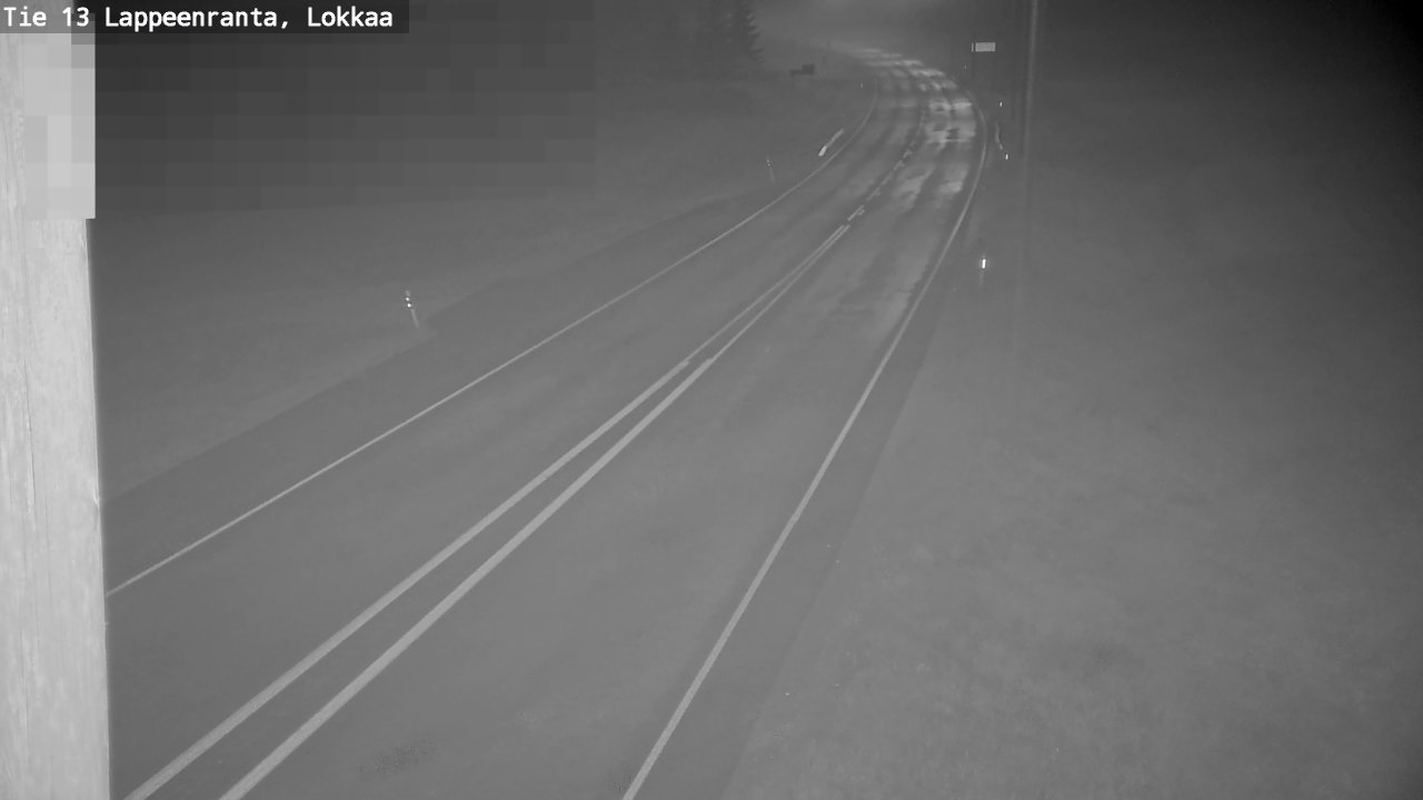 Kelikamerat Kuva Tie 13 Lokkaan suora, Lappeenranta, Etelä-Karjala