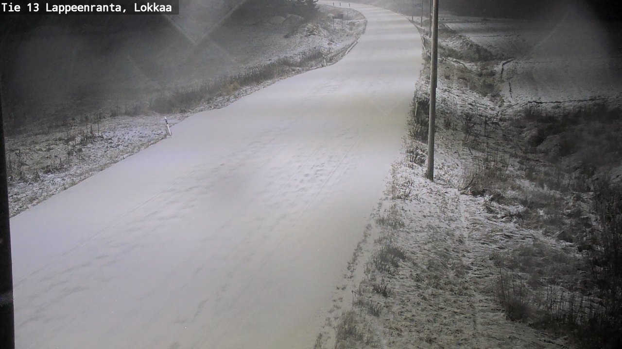 Kelikamerat Kuva Tie 13 Lokkaan suora, Lappeenranta, Etelä-Karjala