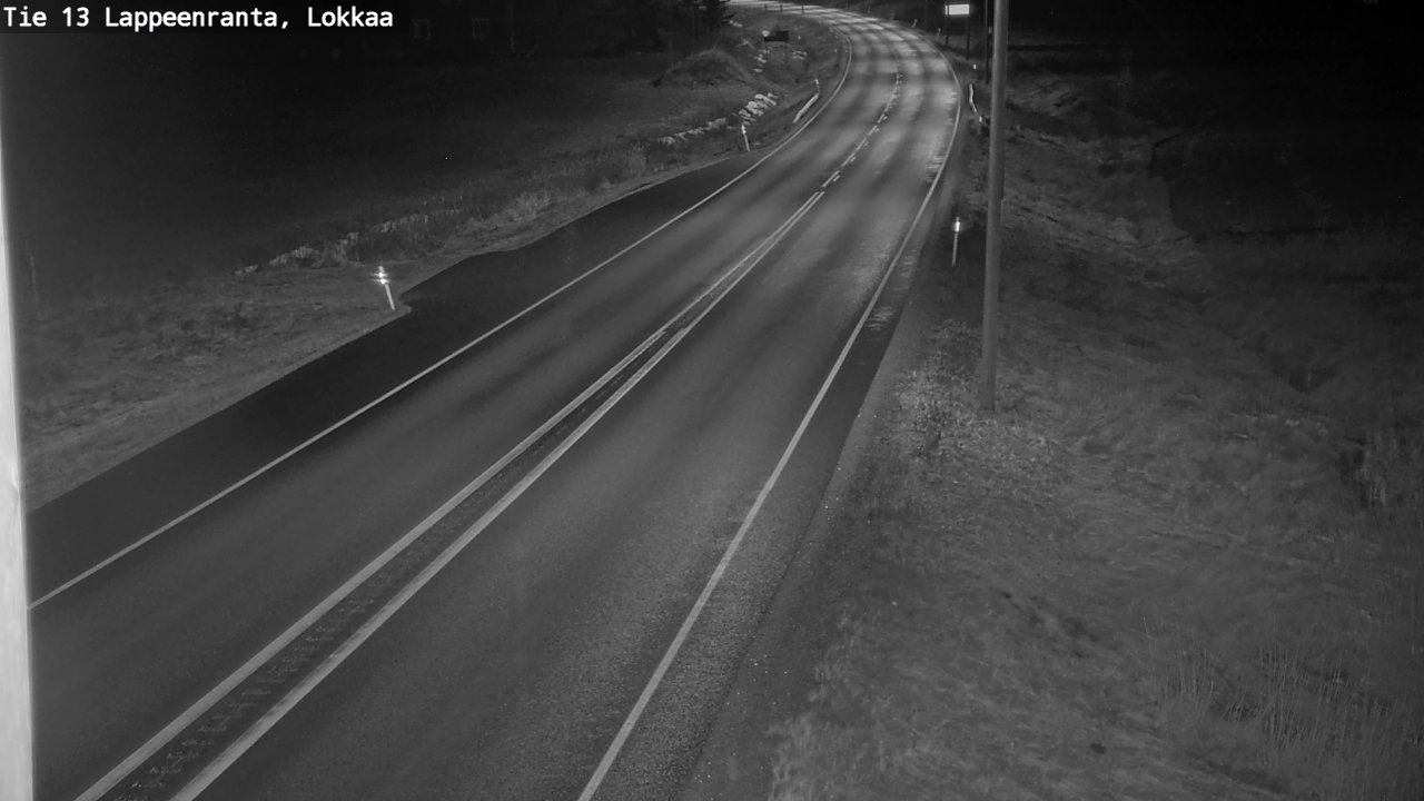 Kelikamerat Kuva Tie 13 Lokkaan suora, Lappeenranta, Etelä-Karjala