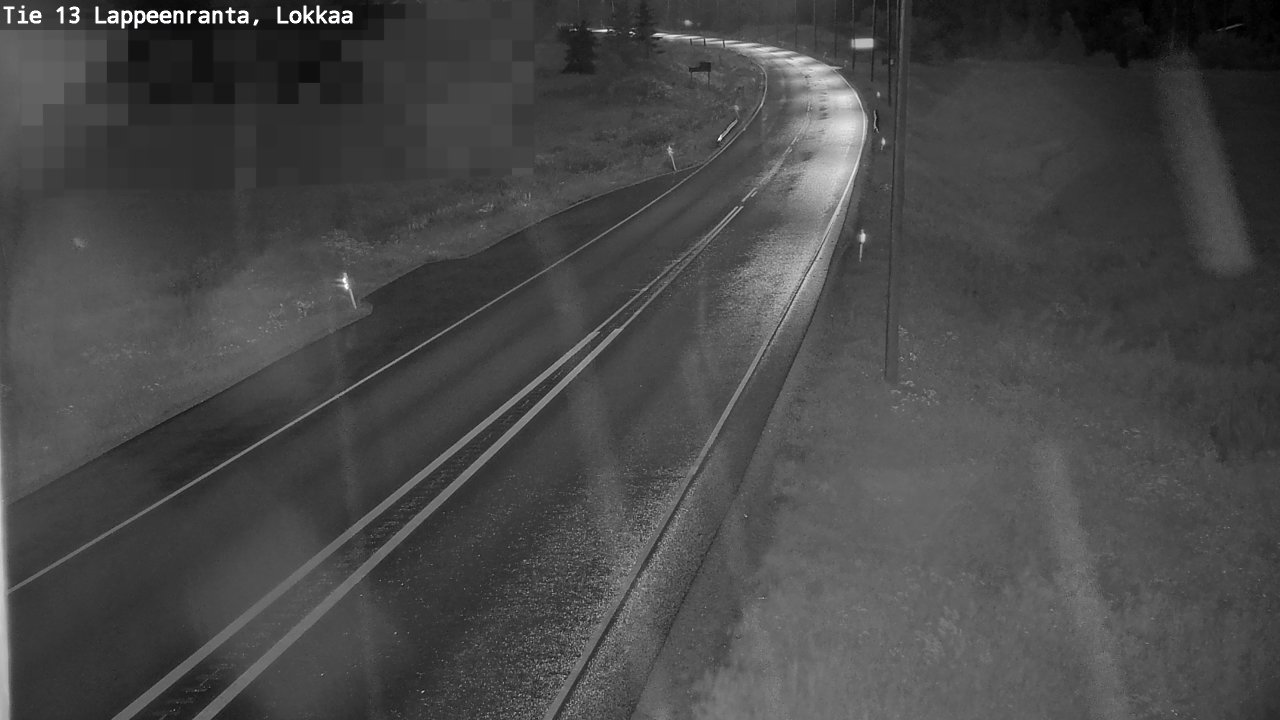 Kelikamerat Kuva Tie 13 Lokkaan suora, Lappeenranta, Etelä-Karjala