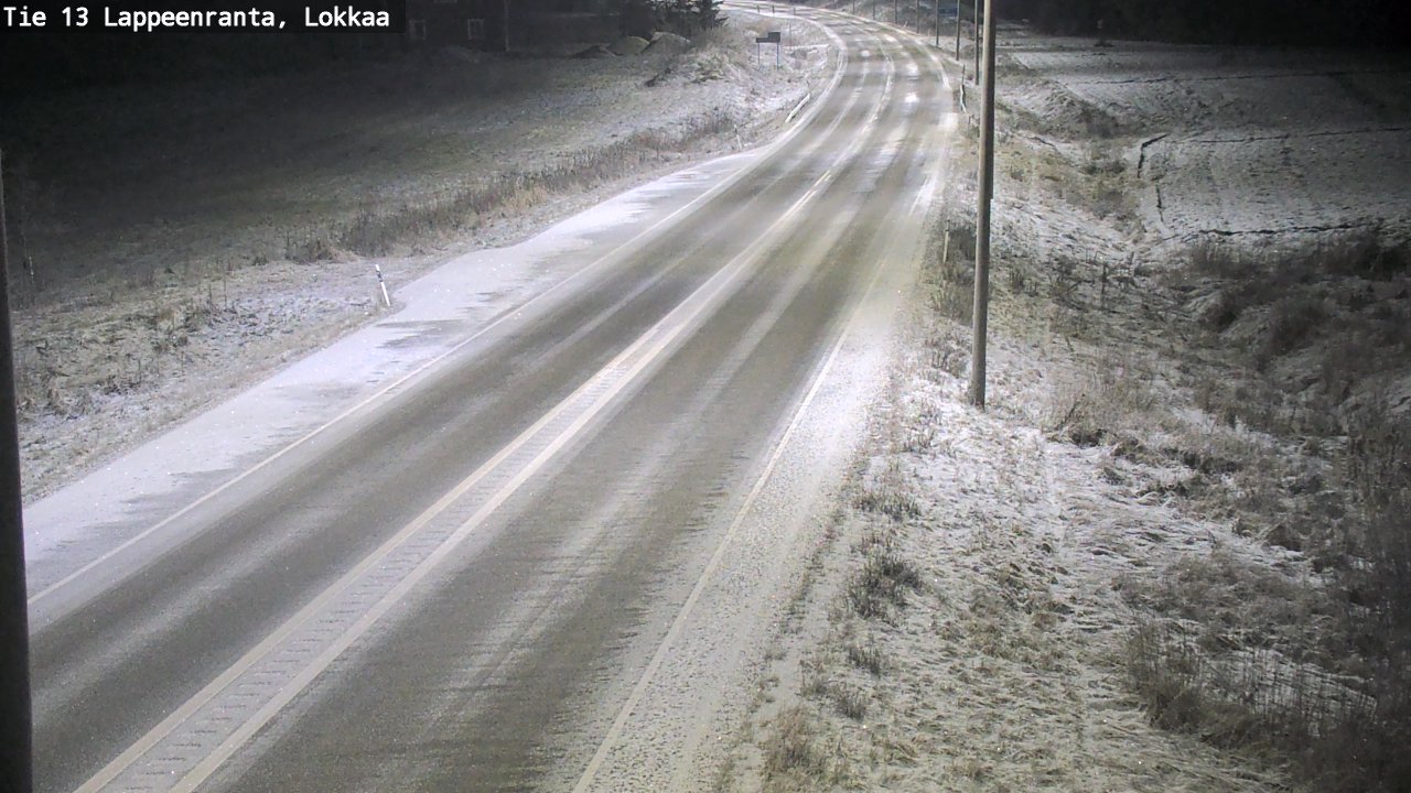 Kelikamerat Kuva Tie 13 Lokkaan suora, Lappeenranta, Etelä-Karjala