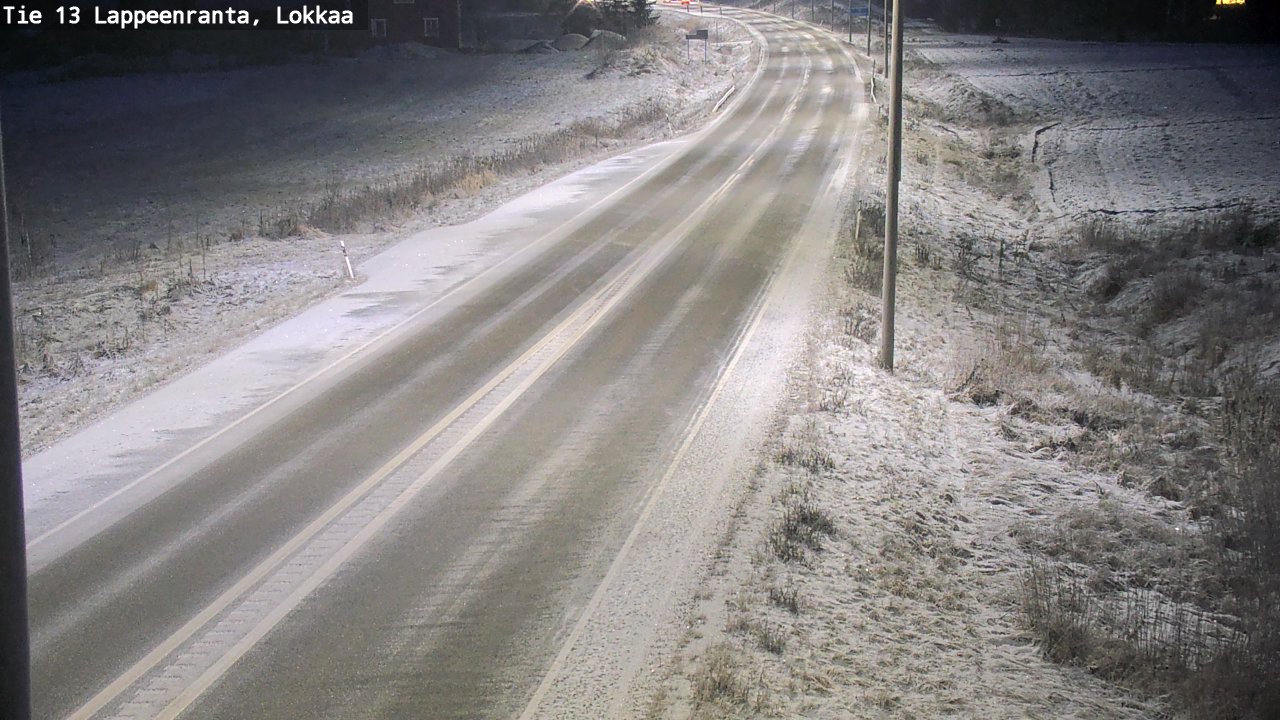 Kelikamerat Kuva Tie 13 Lokkaan suora, Lappeenranta, Etelä-Karjala